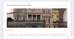 Desktop Screenshot of an-italian-point-of-view.com
